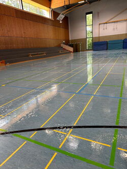 Turnhalle Industriereinigung Gießen Lahnau Wetzlar